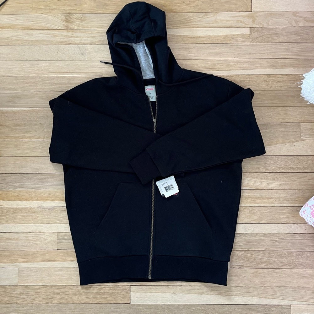Black Dickies Zip Up